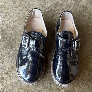 Zara junior Black Patent Leather Shoes